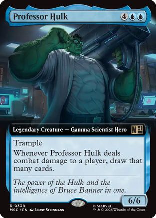 Commander: Marvel Super Heroes Professor Hulk (Extended Art) #338