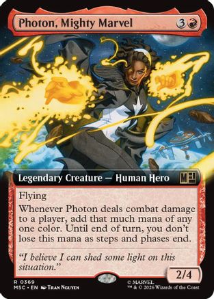 Commander: Marvel Super Heroes Photon, Mighty Marvel (Extended Art) #369