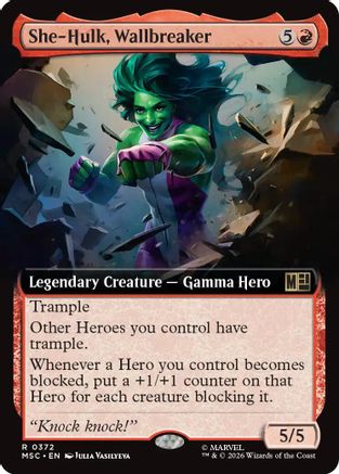 She-Hulk, Wallbreaker (Extended Art)