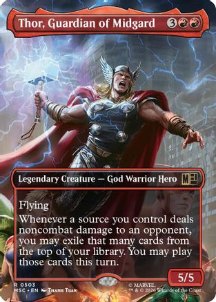 Thor, Guardian of Midgard (Borderless)