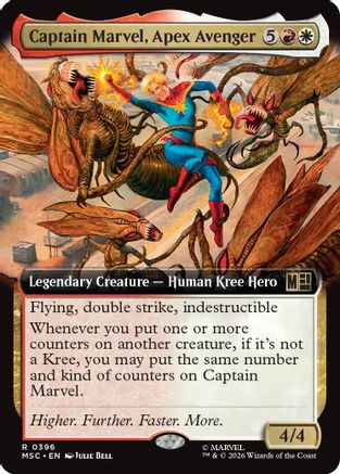 Captain Marvel, Apex Avenger (Extended Art)