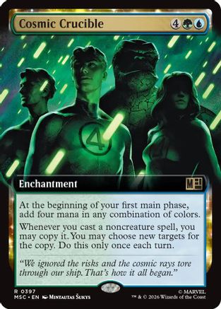 Commander: Marvel Super Heroes Cosmic Crucible (Extended Art) #397
