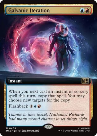 Commander: Marvel Super Heroes Galvanic Iteration (Extended Art) #404