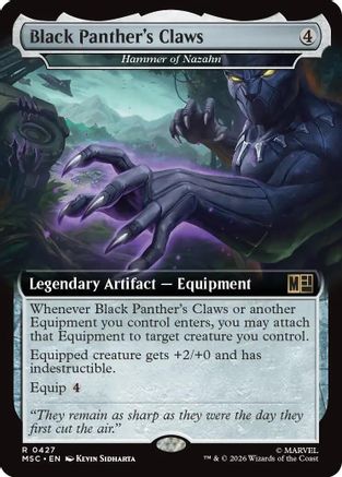 Black Panther's Claws (Extended Art)
