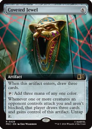 Commander: Marvel Super Heroes Coveted Jewel (Extended Art) #429