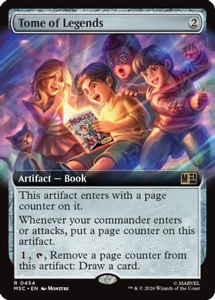 Commander: Marvel Super Heroes Tome of Legends (Extended Art) #454