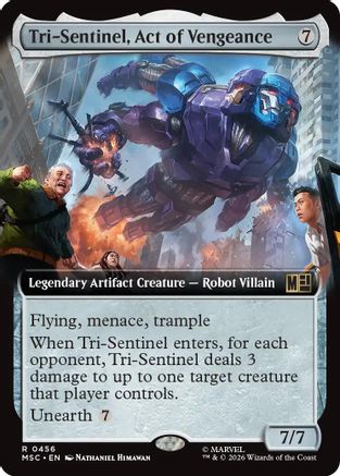 Tri-Sentinel, Act of Vengeance (Extended Art)