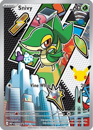 Snivy 49 MEP Black Star Promos Pokémon card