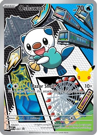 Oshawott 51 MEP Black Star Promos Pokémon card