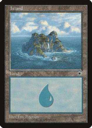 Island (Waterfall) - Portal - Magic: The Gathering