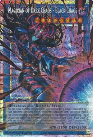 Magician of Dark Chaos Black Chaos Starlight Rare from Yu-Gi-Oh Chaos Origins