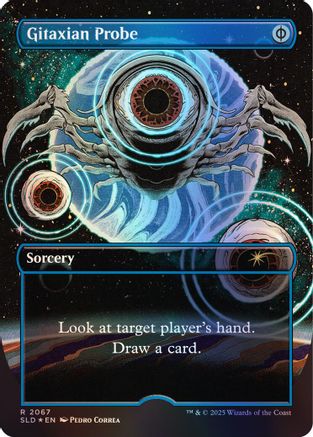 Gitaxian Probe (2067) (Rainbow Foil)
