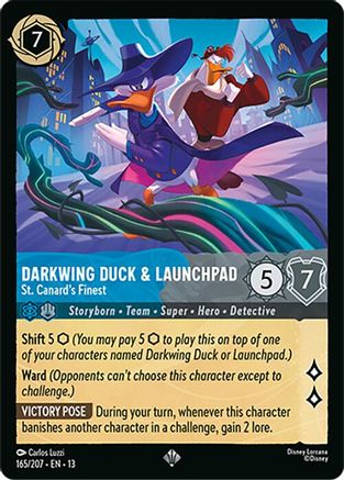 Darkwing Duck & Launchpad - St. Canard's Finest