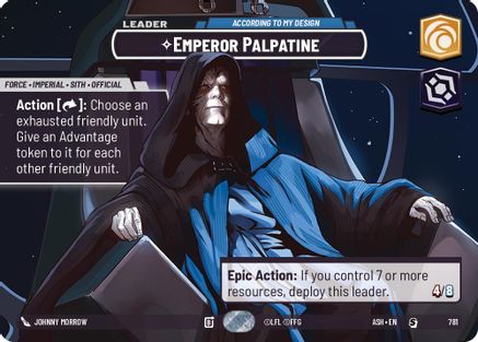 Emperor Palpatine - According to My Design (Showcase)