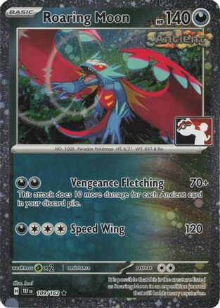 Prize Pack Series Cards Roaring Moon - 109/162 (Cosmos Holo) #109