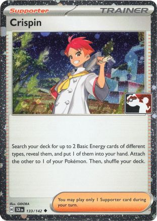 Prize Pack Series Cards Crispin - 133/142 (Cosmos Holo) #133