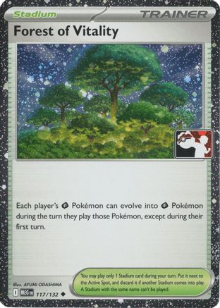 Prize Pack Series Cards Forest of Vitality - 117/132 (Cosmos Holo) #117