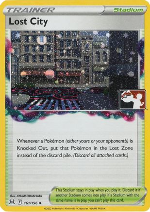 Prize Pack Series Cards Lost City - 161/196 (Cosmos Holo) #161