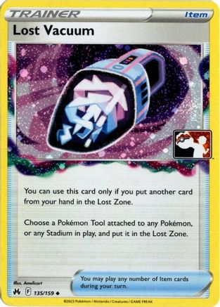 Prize Pack Series Cards Lost Vacuum - 135/159 (Cosmos Holo) #135