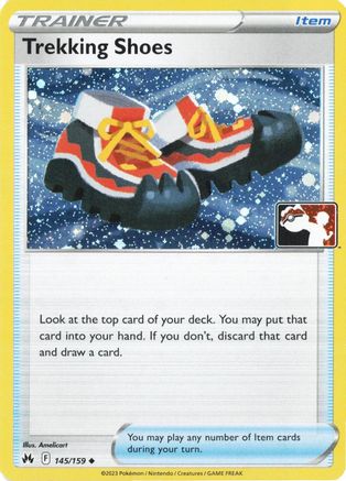 Prize Pack Series Cards Trekking Shoes - 145/159 (Cosmos Holo) #145