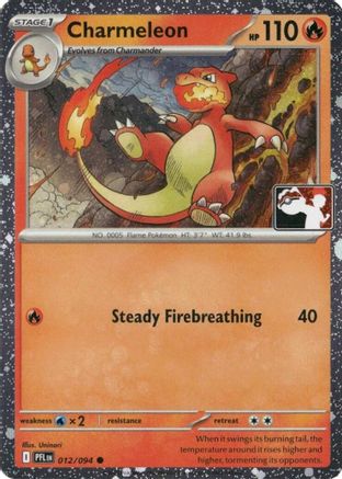 Prize Pack Series Cards Charmeleon - 012/094 (Cosmos Holo) #012