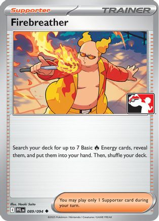 Prize Pack Series Cards Firebreather #089