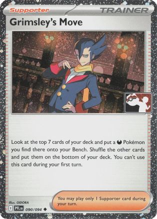 Prize Pack Series Cards Grimsley's Move - 090/094 (Cosmos Holo) #090