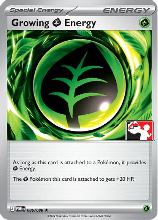 Prize Pack Series Cards Growing Grass Energy #086