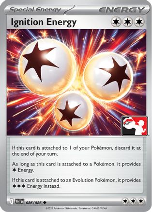 Prize Pack Series Cards Ignition Energy #086