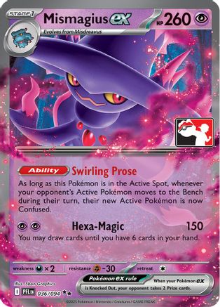 Prize Pack Series Cards Mismagius ex #036