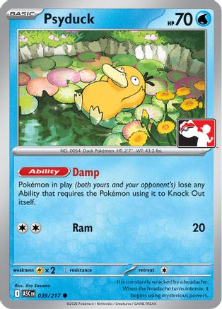 Prize Pack Series Cards Psyduck #039