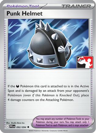 Prize Pack Series Cards Punk Helmet #092