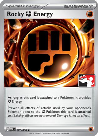 Prize Pack Series Cards Rocky Fighting Energy #087