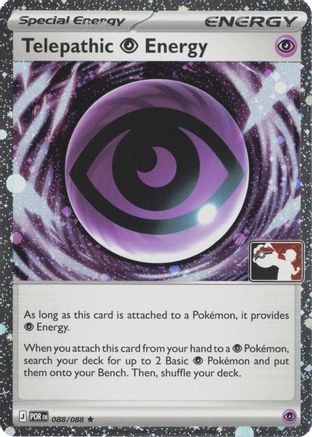 Prize Pack Series Cards Telepathic Psychic Energy - 088/088 (Cosmos Holo) #088