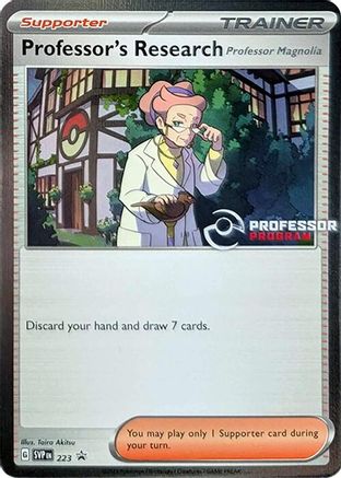 Professor Program Promos Professor's Research [Professor Magnolia] #223