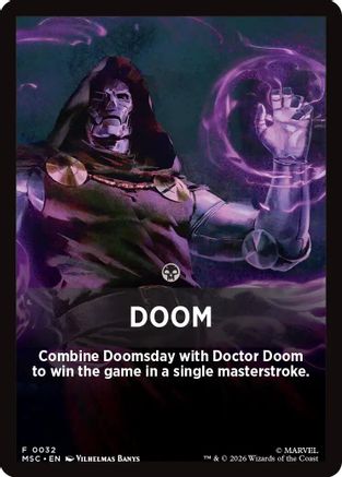 Commander: Marvel Super Heroes Doom Theme Card #32