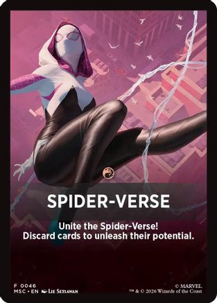 Commander: Marvel Super Heroes Spider-Verse Theme Card #46