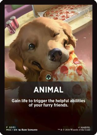 Commander: Marvel Super Heroes Animal Theme Card #51