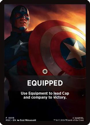 Commander: Marvel Super Heroes Equipped Theme Card #15