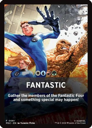 Commander: Marvel Super Heroes Fantastic Theme Card #61