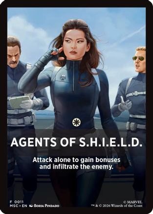 Agents of S.H.I.E.L.D. Theme Card