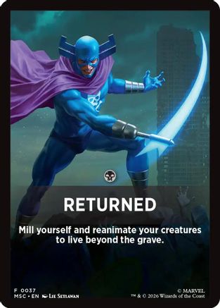 Commander: Marvel Super Heroes Returned Theme Card #37