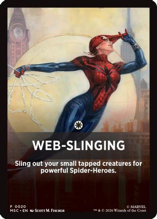 Commander: Marvel Super Heroes Web-Slinging Theme Card #20