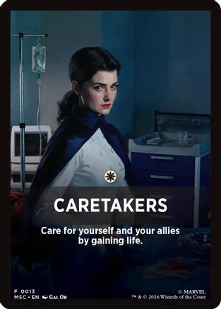 Caretakers Theme Card