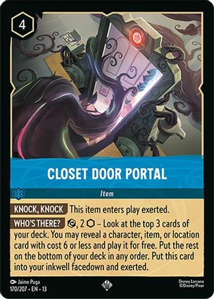 Closet Door Portal