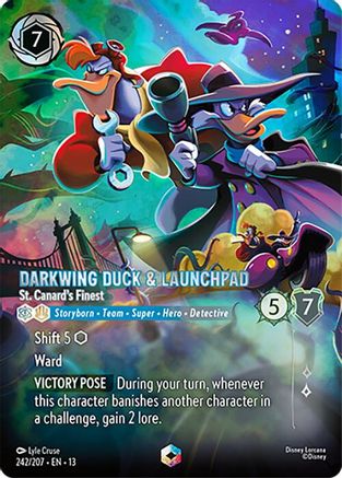 Darkwing Duck & Launchpad - St. Canard's Finest (Enchanted)