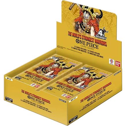 The World's Strongest Warriors Booster Box (24 Packs)