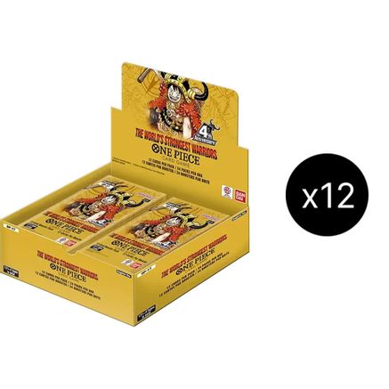 The World's Strongest Warriors Booster Box Case (6 Boxes)