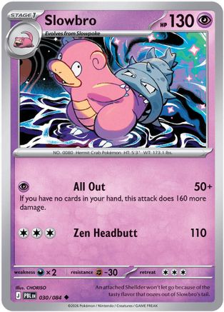Slowbro Pokemon card