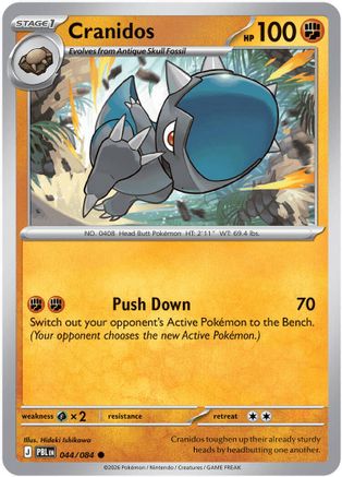 ME05: Pitch Black Cranidos #044